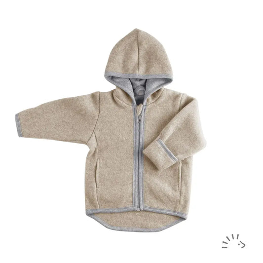 Bómullarflís peysa