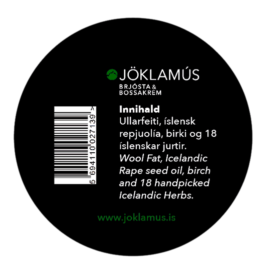 Jöklamús Brjósta&Bossakrem 15ml